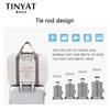 TINYAT Women Travel Bag Hard Fold Luggage Bag Clothing Business Bag Men Storage Bag Carry On Hanging Suitcase Light Garment Bag