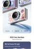 4K Dual Camera Camcorder with 16x Zoom & Built-in Fill Light for Students, Travel, Photography & Vlogging