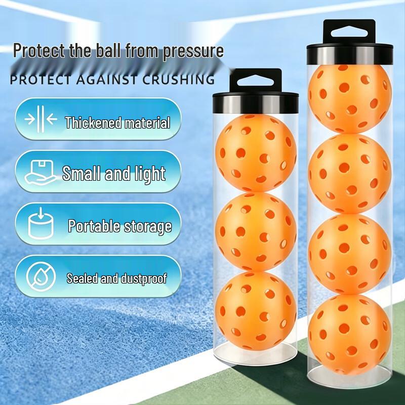 Jima 40-Hole Injection Molded Pickleball Set оранжевый