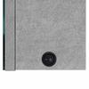 LED Bathroom Mirror Cabinet Concrete Grey 62 x 14 x 60 cm