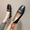 Frühlings-Herbstschuhe Damen Flats Weich Mode Marke Büro Damen Schuhe Schwarz Gold Silber Übergröße 42