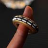 Edc Mechanical Ring Buddha Beads Fidget Spinner Metal Ratchet Decompression Push Slider Anxiety Stress Relief Fingertip Gyro Toy