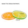 Large PVC Fruit Slices: Lemon, Orange, Grapefruit, Tangerine Models for Window Display & Photography Props