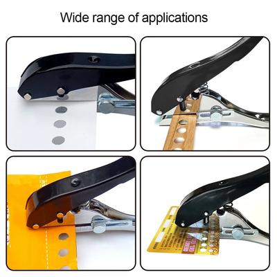A25F-Manual Edge Banding Punching Tool 10MM PVC Board Woodworking Leather Hole Hole Punching Pliers