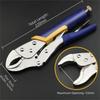 Heavy-Duty Locking Pliers Metal Round Nose Pliers Durable Clamp Pliers  Mechanical Repair