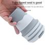 350ml Silicone Tea Coffee Cup High Temperature  Resistant Collapsible Drinking  Cup  Travel Hiking
