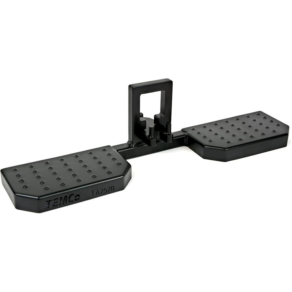 Universal 2  Trailer Hitch Step Trailer Bar Footrest RV Footrest Keep Your Trailer Hitch Installed Trailer Hitch RV Accessories чёрный