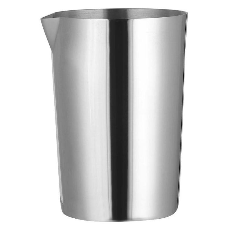 500ML Stainless Steel Cocktail Shaker Mixer Drink Mixing Glass Bartending Utensil Bar Cocktail Whisks Coffee Cup Stirring Tin