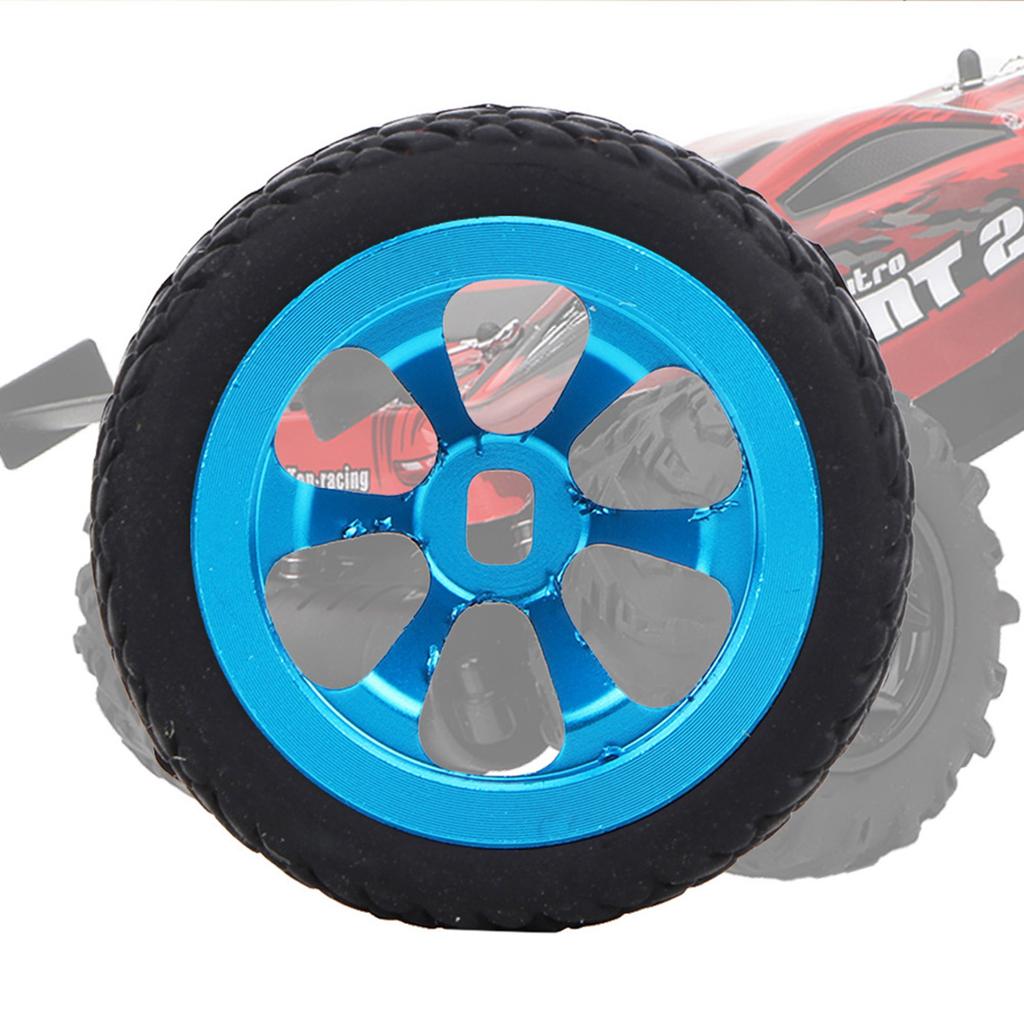 4PCS RC Car Model Upgrade Accessories Fit for WLtoys 1 28 K989 53 RC Aluminum Tires