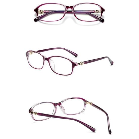 1 Pair Anti Blue Light Computer Glasses Without Degree Blue Light Blocking PC Frame UV Protection Office Eyeglasses Eyewear