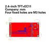 1.8-Inch 2.4-Inch Tft Display Screen With Ec11 Rotary Encoder Combination Module Spi Interface Lcd Display Screen For Arduino