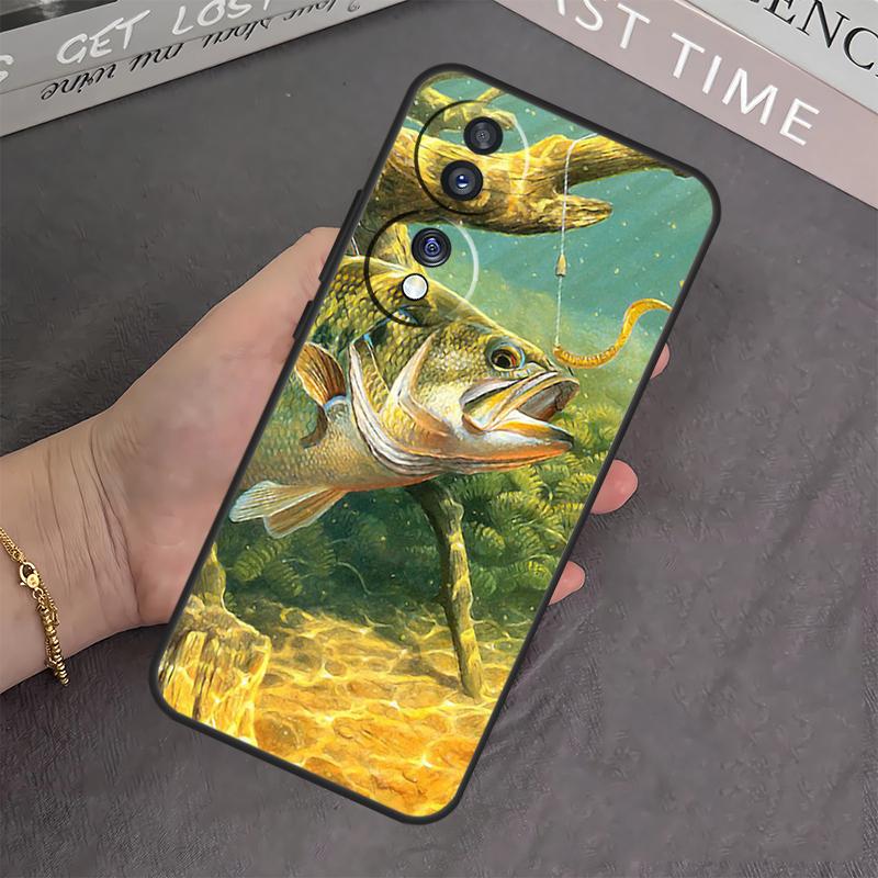

Чехол для рыбалки на басса для Honor 90 70 50 10 Lite Magic 5 6 Pro X6 X7 X8 X9 X6a X7a X8a X9a X9b X8b Honor 90 Lite