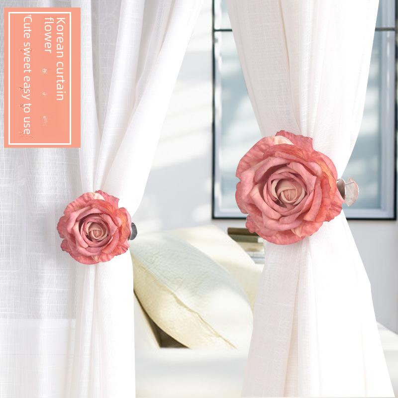Modern Simple Flower Curtain Tiebacks – Window Decoration Accessories