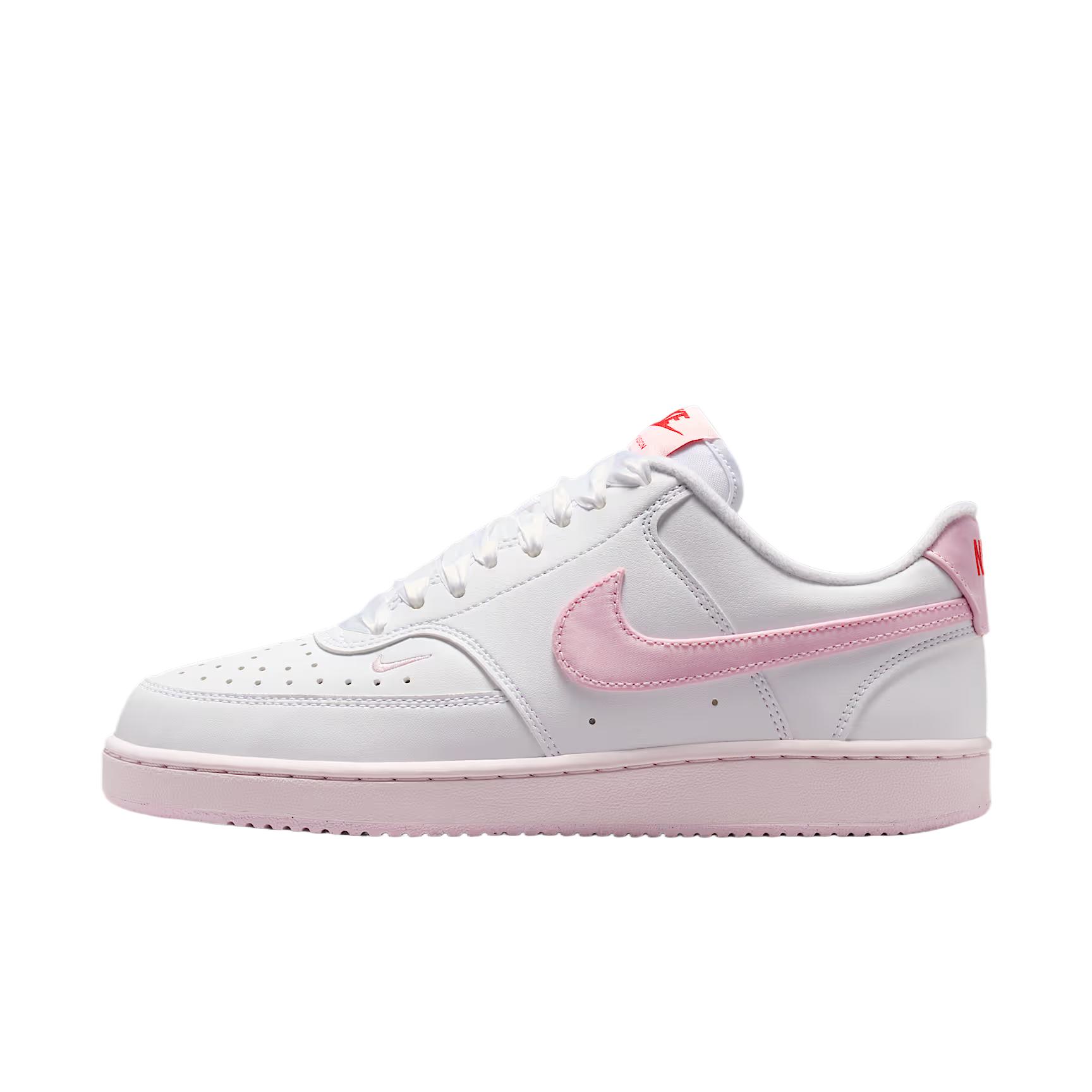 

Nike Court Vision Low Textile, Synthetic Leather Breathable Low top Skateboard Shoes Women s IR0797-100 36