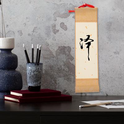 Blank Chinese Calligraphy Scroll Paper Roll Premium Xuan Paper Style for Brush Writing Running Script Painting Home Office