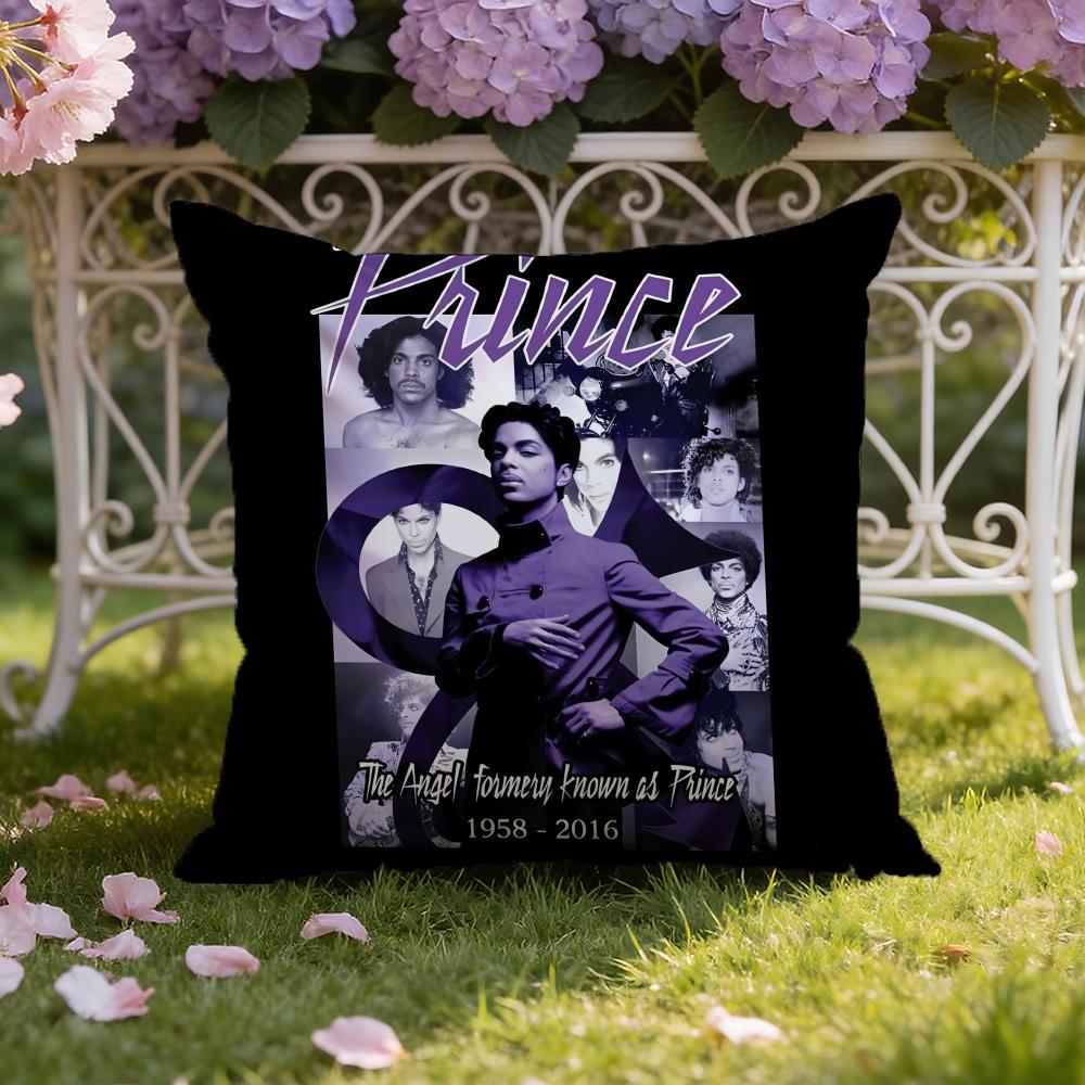 Funny P-Prince Singer Cushion Cover Home & Car Dual-Scene Pillow Cover: Reversible for Premium Comfort