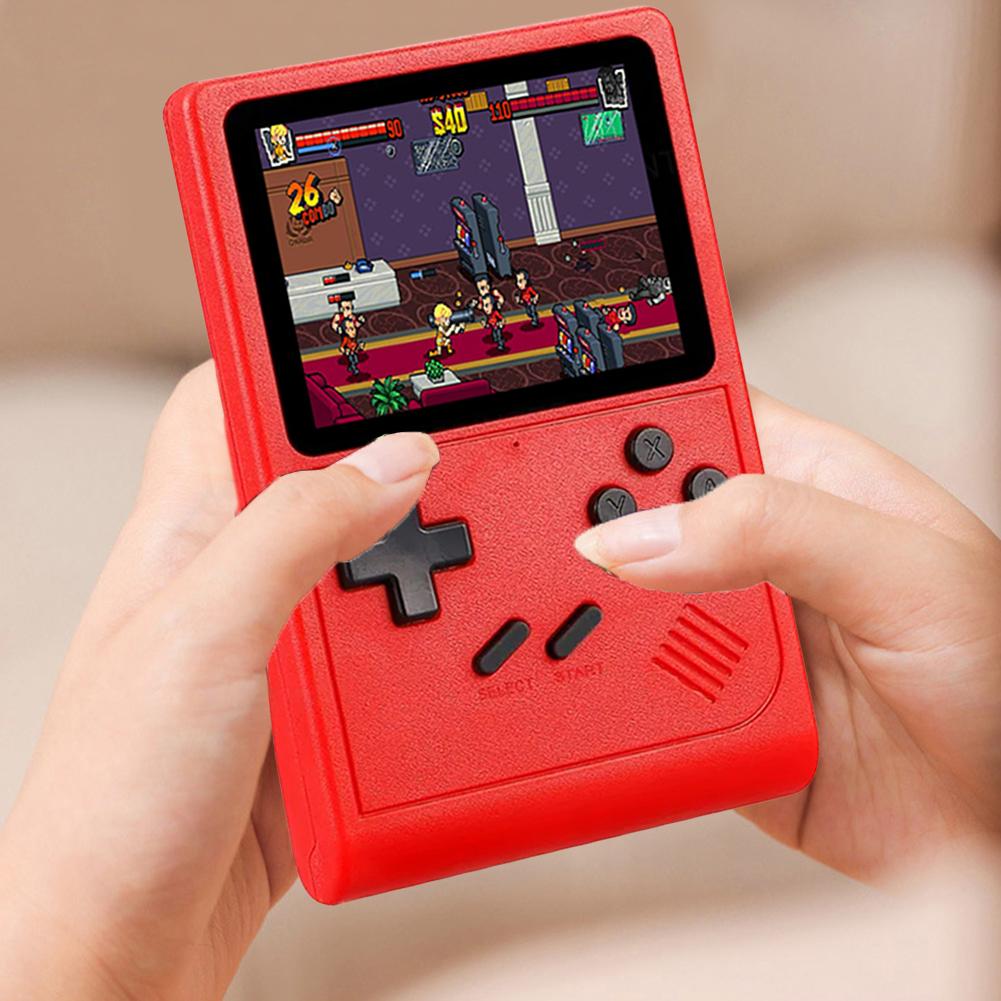 GB300 Handheld Retro Game Player 3.0 Inch Screen TV Video Game Console Supports Multiple Languages Built-in 8G 6000+ Games