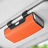 Auto Opbergdoos voor Zonneklep Schokbestendige Beschermende Brillenhoes met Zachte Velours Voering Magnetische Sluiting Grote Capaciteit Organizer voor Kaarten Sleutels