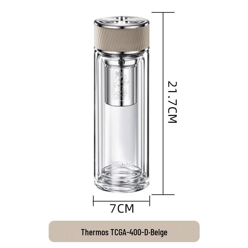 THERMOS Glass Coffee and Tea Cup