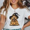 Golden Retriever Halloween Shirt Golden Retriever Pumpkin Tshirt