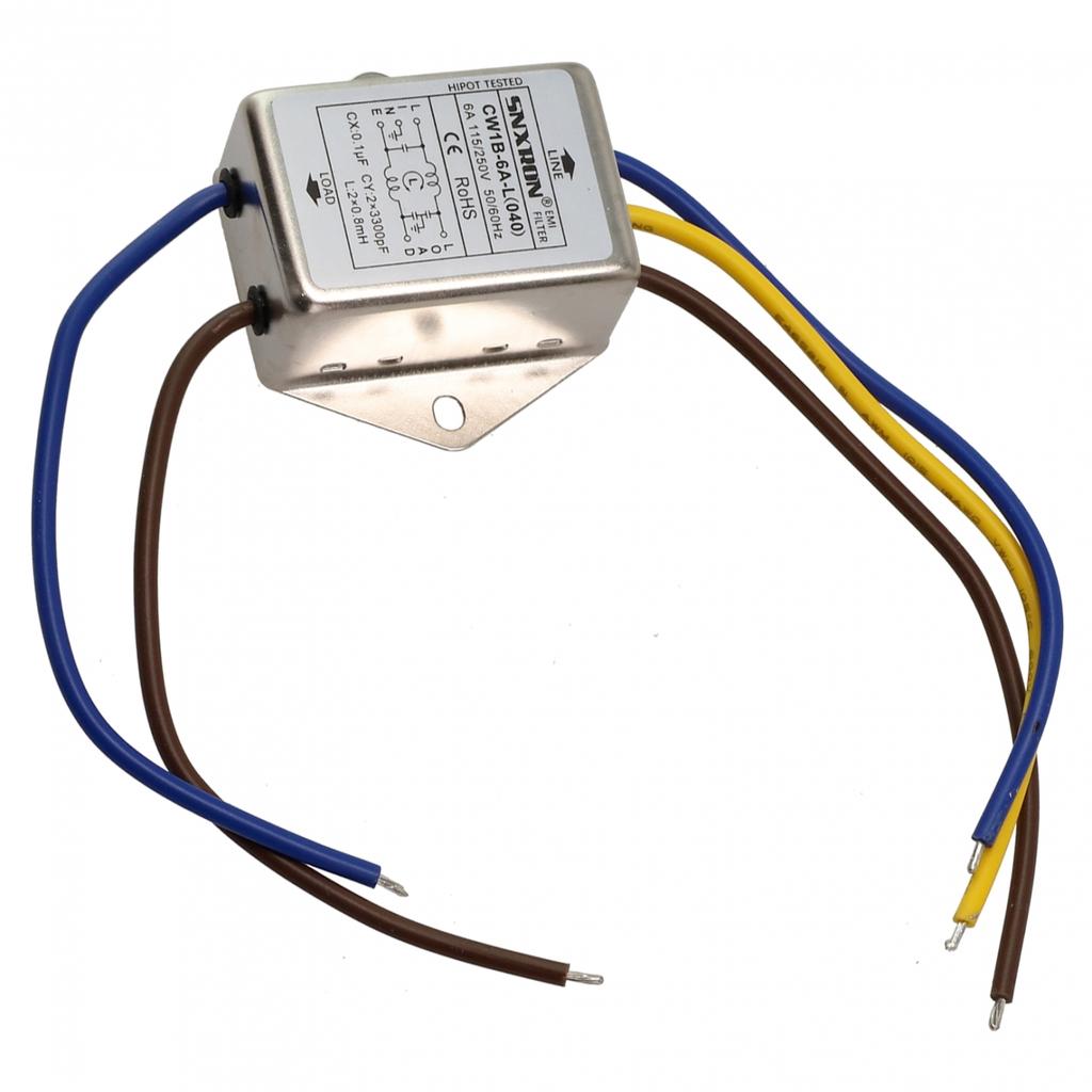 Užitečná instalace napájecího filtru 1* 3A/6A/10A