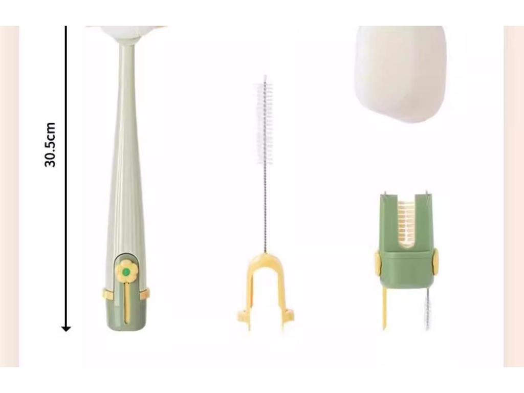 5-i-1 Hushålls Rengöringsborstset för Koppar och Flaskor med Nykomlingsrabatt och Fri Frakt