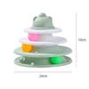 Cat toys new cat head cat carousel cat self-sexual track amusement plate interactive educational toys