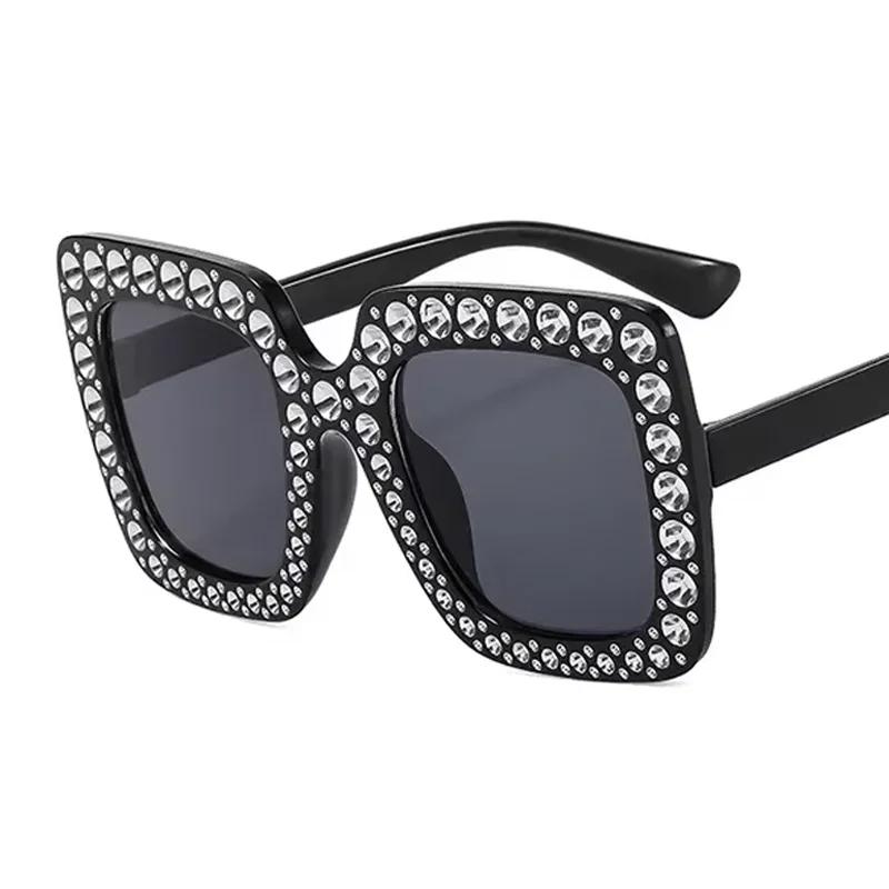 New Oversized Square Sunglasses Women Cool Brand Designer Colorful Sun Glasses Female Big Frame Outdoor Eyewear