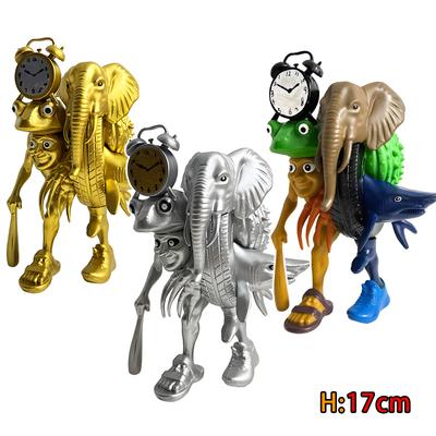 FUN Tung Tung Tung Sahur Tralalero Tralala Italian Brainrot Monster Fusion Edition Anime Action Figure Cartoon Ornament Toy Gift