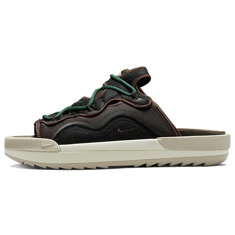 Nike Offline 2.0 Slip-On Velvet Brown Men Sneakers Noble-Green Light-Bone DJ6229-200 43