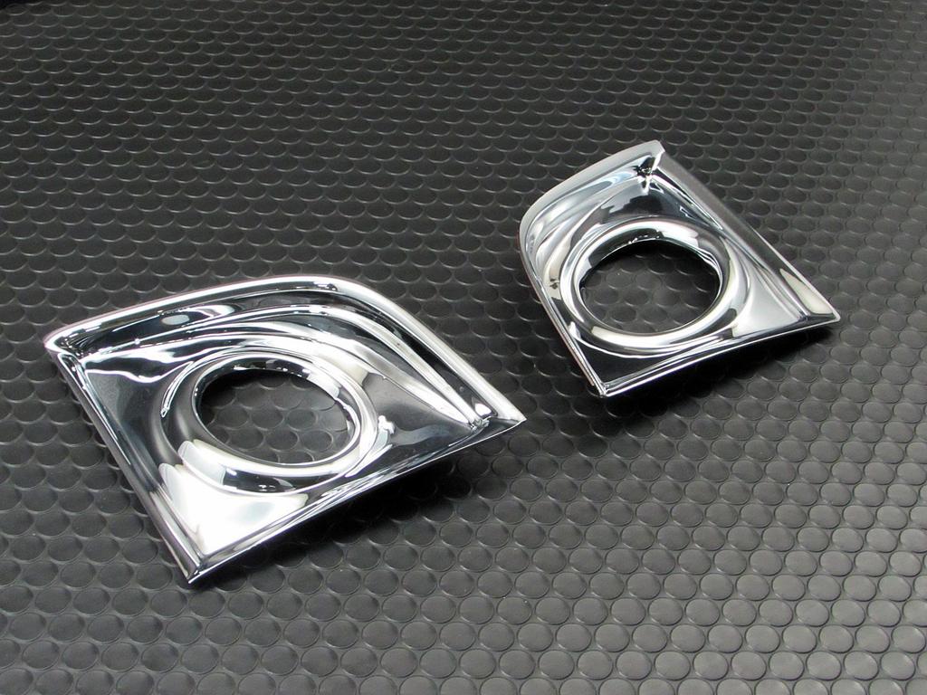 BRIGHTZ Chrome Fog Light Type for Wagon R MH22S Compatible with MH and 22 Wagon and Wagon R Covers, A, (FOG-COV-199), MH22, H22, R, Owl, (Part Number