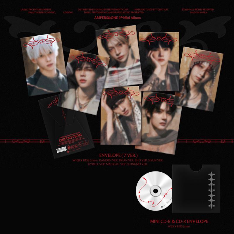 AMPERS&ONE 4th Mini Album DEFINITION (WE Ver.)