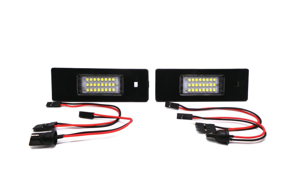 BMW LED License Plate Lights 2x650Lm, Set of 2 Pcs