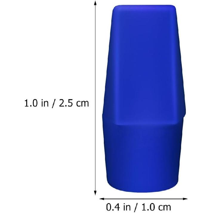 Ciieeo 120Pcs Cap Erasers for Pencils Toppers Erasers Mixed Color Pencil Top Erasers Stationery Supplies for and Teachers