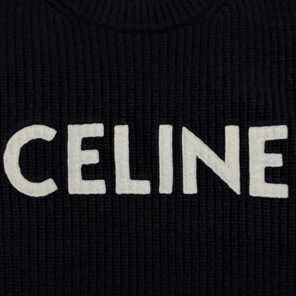 Used CELINEknit black mens