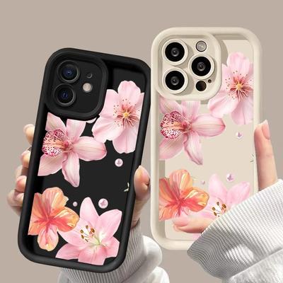 Pink Cherry Blossoms Phone Case For Motorola MOTO Edge 40 50 60 Pro Fusion Ultra G85 G35 G75 G05 G84 G15 G34 G54 E14 Soft Cover