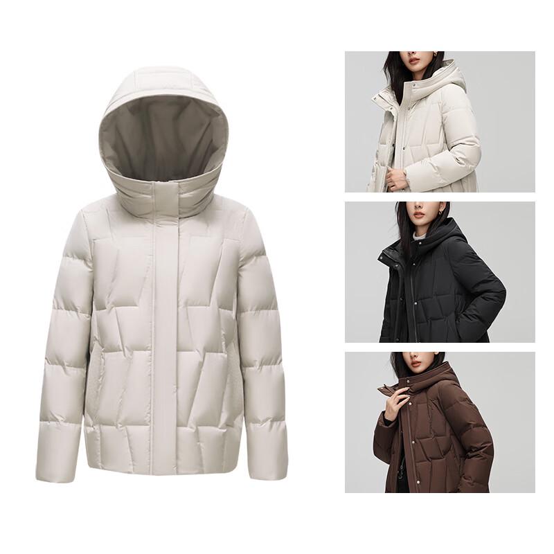 Yalu RS Women's Solid Color Hooded Down Jacket