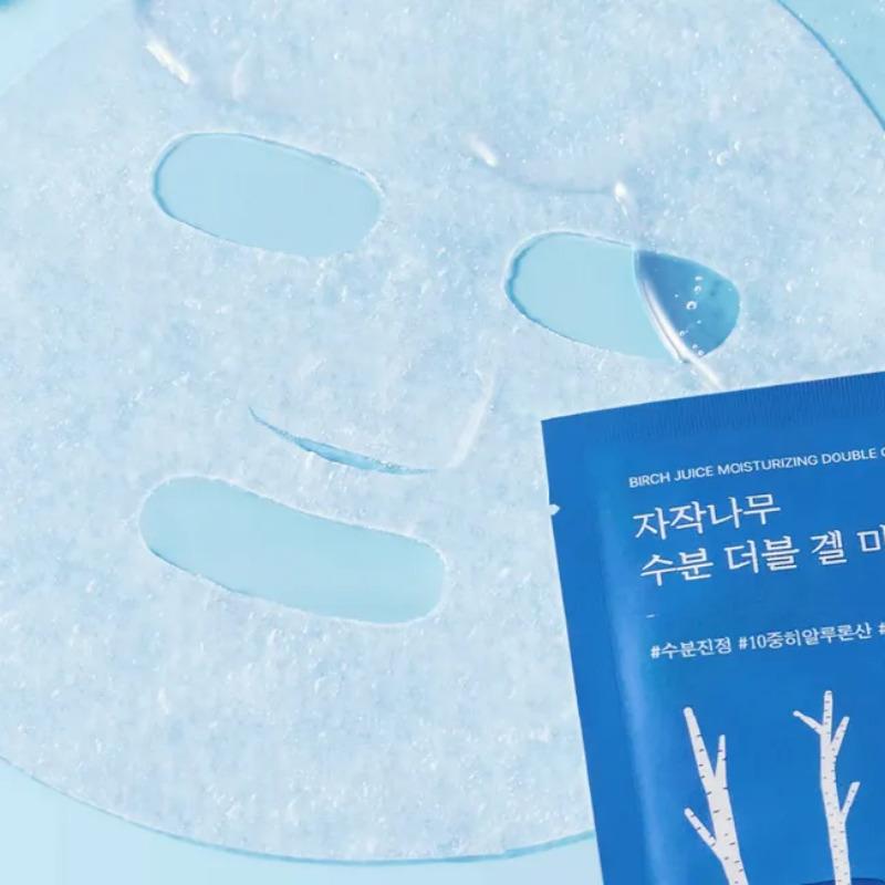 ROUND LAB Birch Juice Moisturizing Double Gel Mask 10 Sheets