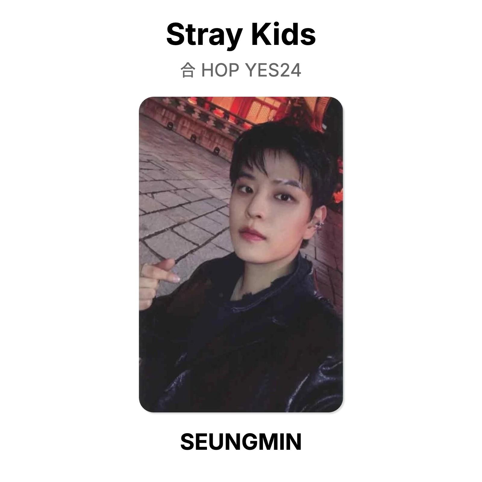 Stray Kids HOP Официальная фотокарточка YES24 SEUNGMIN