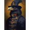 Noble Animal Portraits Canvas Prints Posters Vintage Funny Animals Mural Canvas Wall Art Pictures for Living Room Decoration
