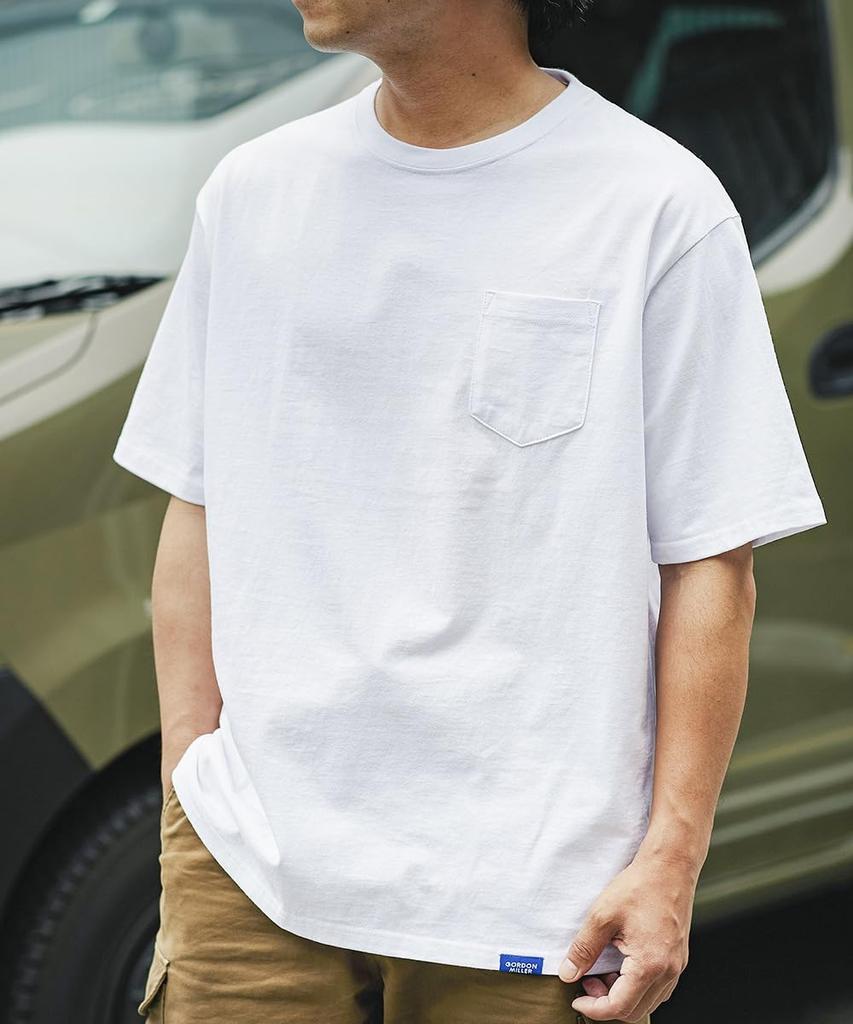 GORDON MILLER Short Sleeve Pack 2 Sets S Size White 1597959 Men's T-shirt