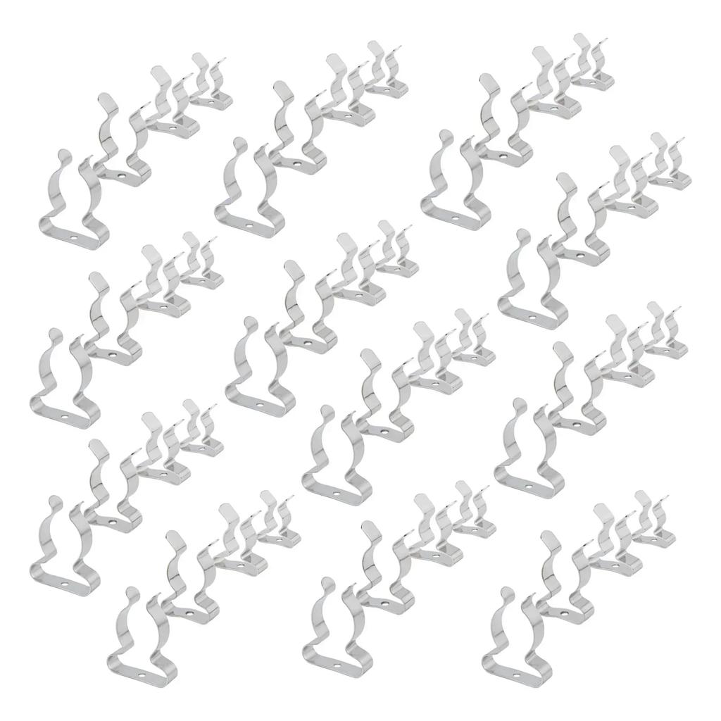 Useful Spring Terry Clip Assorted Tool 10mm/12mm/19mm/25mm 48 Pieces Accessories For Heavy Duty Storage For Shed Garage