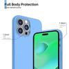 Protective Case - E.F.CONNECTION - for iPhone 14 Pro Max - Flexible - Anti-slip - 2 Tempered Glasses