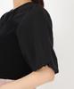 Mishmash Balloon Short Black Women's Knit/Sweater, Bustier, Layered, Versatile, Sleeve,