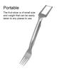 Stainless Steel Watermelon Slicer 2 In 1 Smooth Handheld Replacement Reusable Washable Household Kitchen Fork Tool
