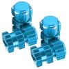 17mm Hex Adapter Nuts Splined Wheel Hubs Extension Combiner Fit for   MAXX 1Celsius10 RC Car