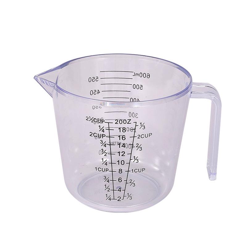 Transparent Measuring Cup Cylinder - 150/300/600/1000ml Kitchen Baking Tool