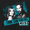 CSI Mens Cross the Line T-Shirt