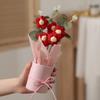 Charming Fleece Puff Tulip In Gift Bag - Perfect for Birthday & Holiday Decor, Spring Home Accent, , Flower Decorations