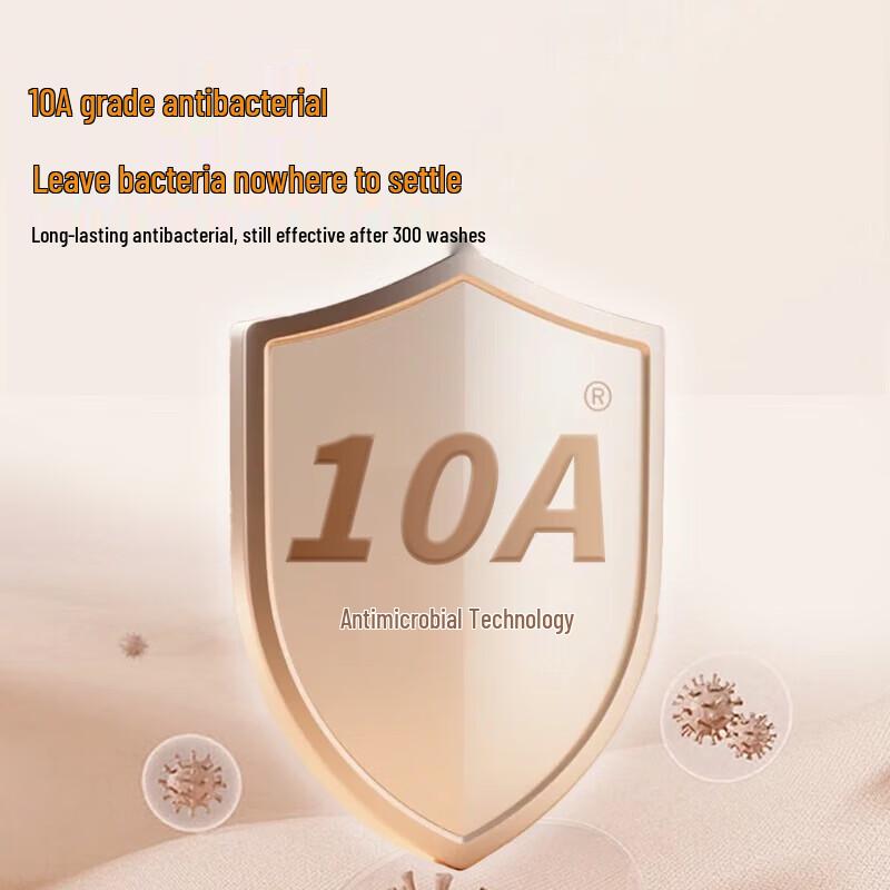 Hengyuanxiang Men's 10A Antibacterial Pure Cotton Thermal Underwear Set